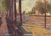 Paul Signac The Railway at Bois-Colombes oil painting reproduction